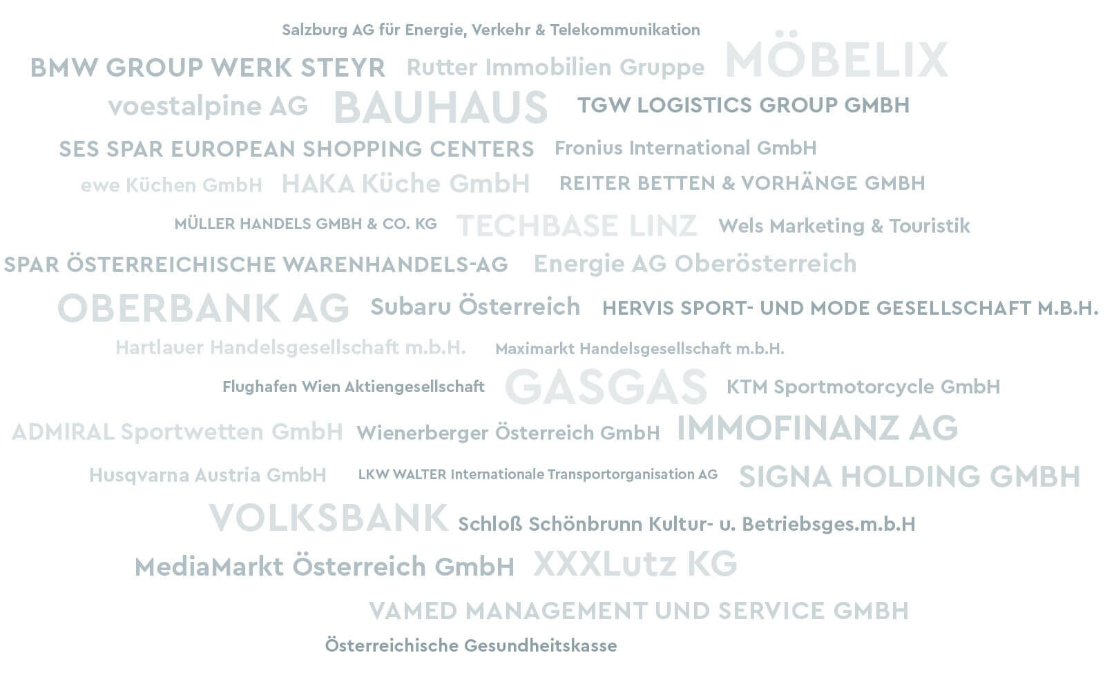 HUBER Signage langfristige Kundenpartnerschaft Referenzen
